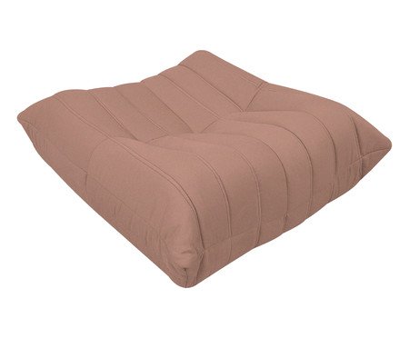 Puff Nirvana em tecido Pet Friendly Rosa | Westwing