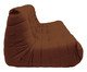 Sofá Nirvana 3 Lugares em tecido Pet Friendly Telha, Terracotta | WestwingNow