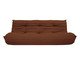Sofá Nirvana 3 Lugares em tecido Pet Friendly Telha, Terracotta | WestwingNow