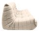 Sofá Nirvana 3 Lugares em tecido Pet Friendly Off-White, Off White | WestwingNow