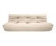 Sofá Nirvana 3 Lugares em tecido Pet Friendly Off-White, Off White | WestwingNow