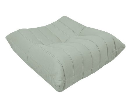 Puff Nirvana em tecido Pet Friendly Menta | Westwing