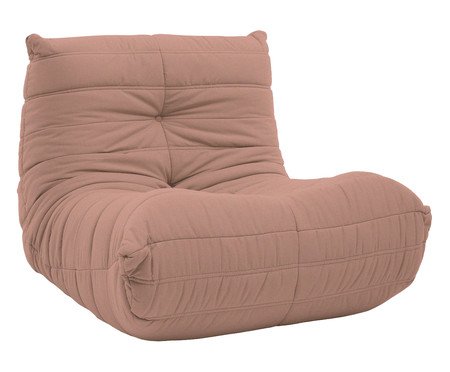 Poltrona Nirvana em tecido Pet Friendly Rosa | Westwing