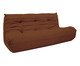 Sofá Nirvana 2 Lugares em tecido Pet Friendly Telha, Terracotta | WestwingNow
