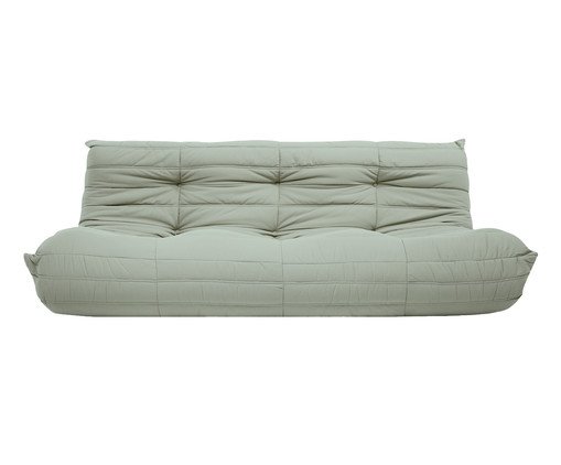 Sofá Nirvana 3 Lugares em tecido Pet Friendly Menta, green | WestwingNow