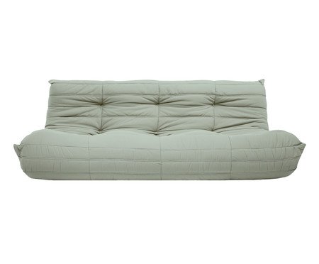 Sofá Nirvana 3 Lugares em tecido Pet Friendly Menta | Westwing