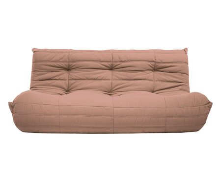 Sofá Nirvana 2 Lugares em tecido Pet Friendly Rosa | Westwing
