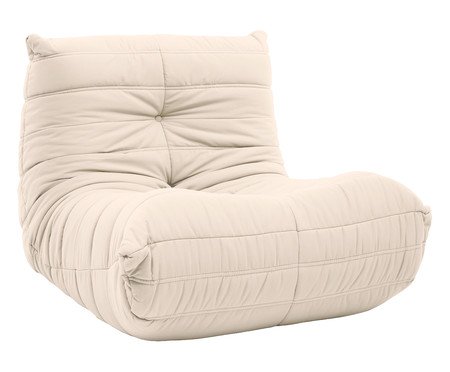 Poltrona Nirvana em tecido Pet Friendly Off-White | Westwing
