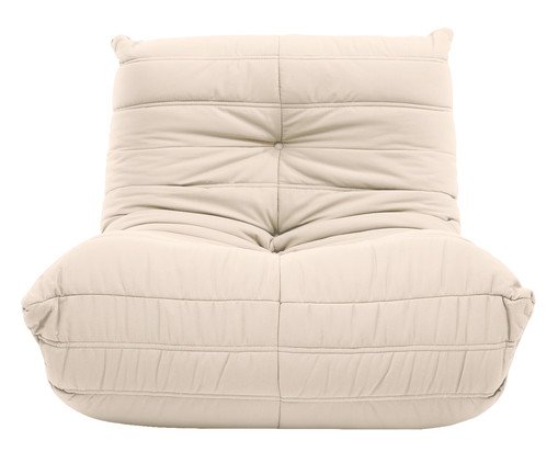 Poltrona Nirvana em tecido Pet Friendly Off-White, Off White | WestwingNow