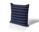 Capa de Almofada Jacquard Nouveau Listras Azul Marinho, blue | WestwingNow