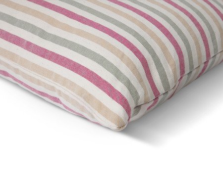Capa de Almofada Jacquard Nouveau Listras Colorido | Westwing