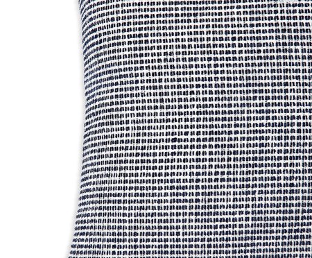 Capa de Almofada Retângular Tear Tweed Azul Marinho | Westwing