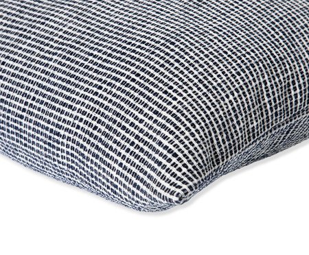 Capa de Almofada Retângular Tear Tweed Azul Marinho | Westwing