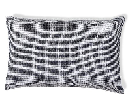 Capa de Almofada Retângular Tear Tweed Azul Marinho | Westwing