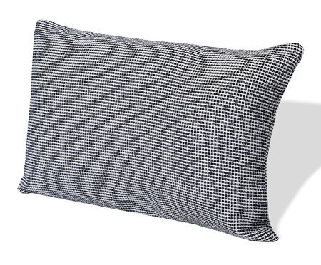 Capa de Almofada Retângular Tear Tweed Azul Marinho | Westwing