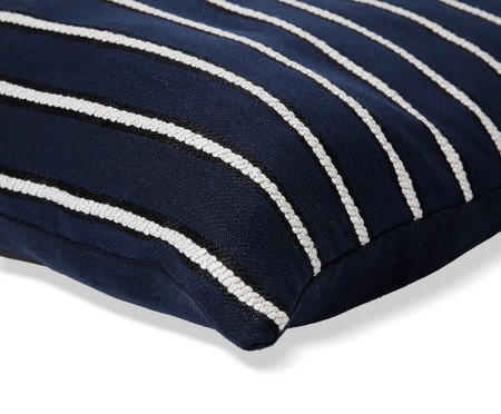 Capa de Almofada Jacquard Marais Azul Marinho | Westwing