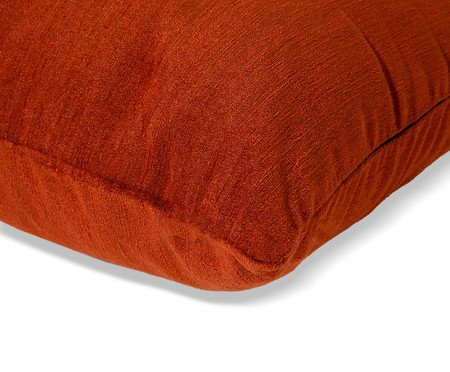 Capa de Almofada Veludo Jacquard Montreal Terracota | Westwing