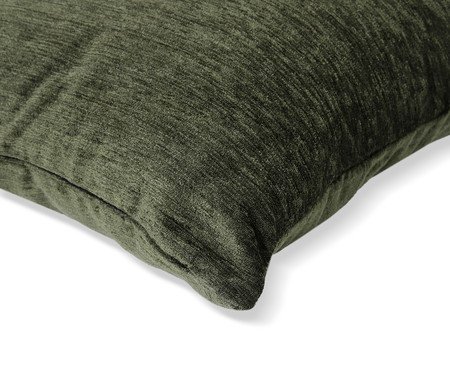 Capa de Almofada Veludo Jacquard Montreal Verde | Westwing