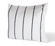 Capa de Almofada Tear Listrado Relevo Azul, blue | WestwingNow