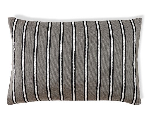 Capa de Almofada Retângular Jacquard Marais Cinza, grey | WestwingNow