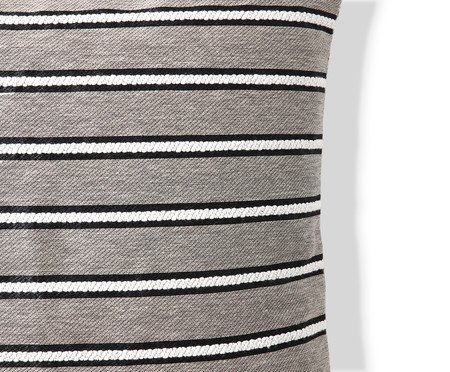 Capa de Almofada Jacquard Marais Cinza | Westwing