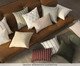 Capa de Almofada Jacquard Nouveau Listrado Bege, beige | WestwingNow