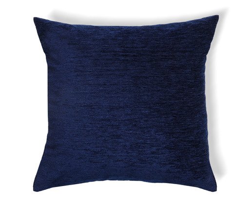 Capa de Almofada Veludo Jacquard Montreal Azul Marinho, blue | WestwingNow