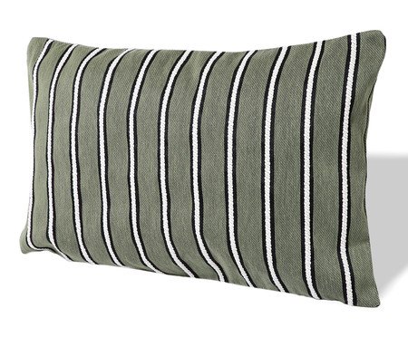 Capa de Almofada Retângular Jacquard Marais Verde | Westwing