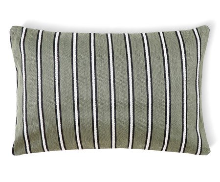 Capa de Almofada Retângular Jacquard Marais Verde | Westwing