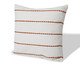 Capa de Almofada Tear Listrado Relevo Terracota, Terracotta | WestwingNow