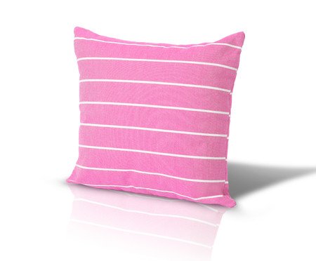 Capa de Almofada Jacquard Nouveau Listras Rosa | Westwing