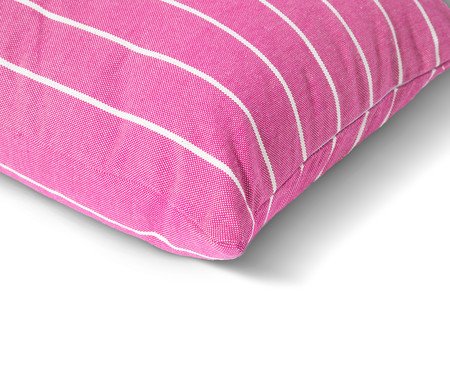 Capa de Almofada Jacquard Nouveau Listras Rosa | Westwing