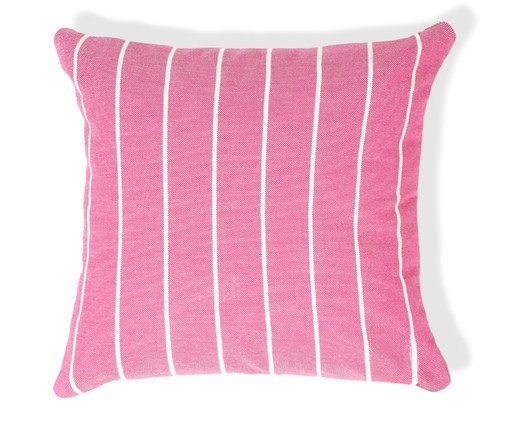 Capa de Almofada Jacquard Nouveau Listras Rosa, pink | WestwingNow