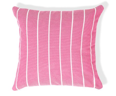 Capa de Almofada Jacquard Nouveau Listras Rosa | Westwing