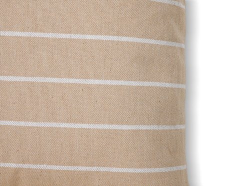 Capa de Almofada Jacquard Nouveau Listras Amarelo | Westwing