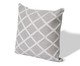 Capa de Almofada Jacquard Losango Relevo Tassel, Raw | WestwingNow