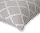 Capa de Almofada Jacquard Losango Relevo Tassel, Raw | WestwingNow