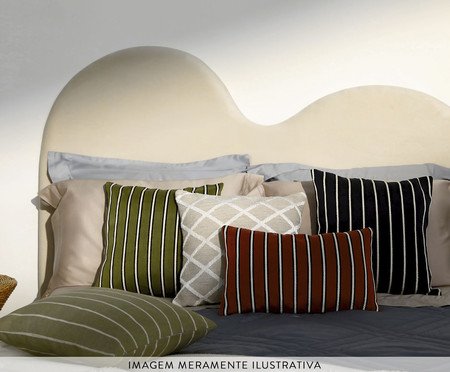 Capa de Almofada Jacquard Marais Amarelo | Westwing