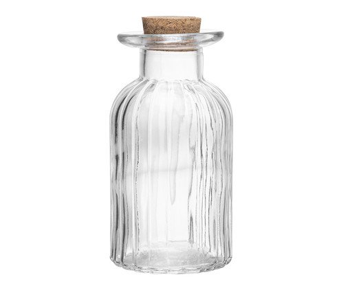 Pote de Vidro com Tampa Rolha Classic, Transparente | WestwingNow