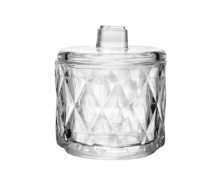 Potiche em Cristal Ecológico Diamond | Westwing