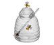 Açucareiro com Tampa e Colher Lovely Bee, Transparente | WestwingNow