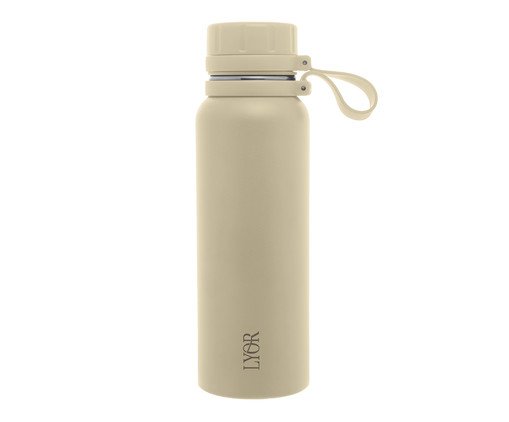 Garrafa Términca em Inox Explorer Bege, Bege | WestwingNow