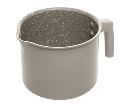 Leiteira de Indução com Revestimento Cerêmico Taupe | Westwing