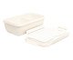 Jogo de Marmita Hermética com Talheres Bambu Off White, Branco | WestwingNow