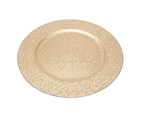 Sousplat Shine Dourado | Westwing