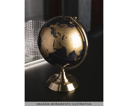 Globo Decorativo World Blu | Westwing
