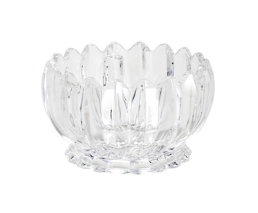 Bowl em Cristal Ecológico Geneva, Transparente | WestwingNow