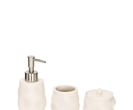 Jogo de Banheiro Berime Off White | Westwing