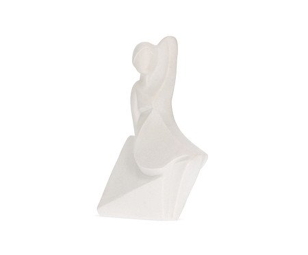 Escultura Mulher Univermanro Off White | Westwing