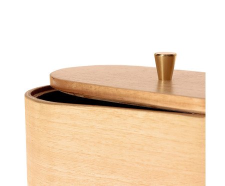 Jogo de Caixas Lephanteo Caramelo | Westwing